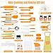 Suhctuptx Kids Cooking Sets Real Kids Cooking and Baking Gift Set with Storage Case Timer Kid Safe Knives Cutting Board Toddler Real Kitchen Accessories Birthday Gifts for Girls Boys Age 3 8 - Image 4