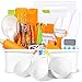Suhctuptx Kids Cooking Sets Real Kids Cooking and Baking Gift Set with Storage Case Timer Kid Safe Knives Cutting Board Toddler Real Kitchen Accessories Birthday Gifts for Girls Boys Age 3 8 - Image 2