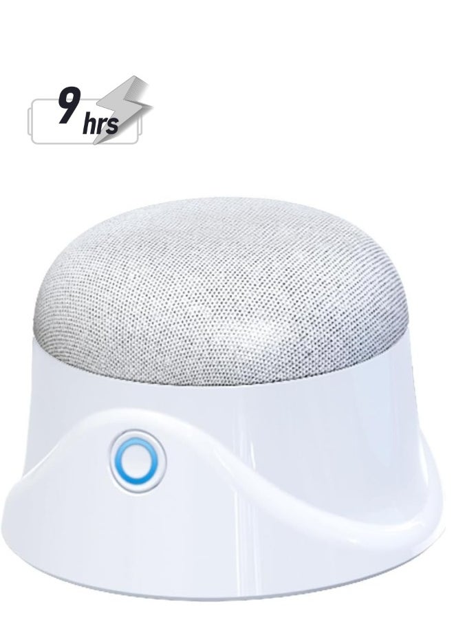 Generic 1 PCS Portable Magnetic Small Bluetooth Speaker, 5W Stereo Sound, Deep Bass, 9H Playtime, TWS Pairing Speaker for Home, Outdoor Travel, Golf Carts, Support for iPhone 12/13/14 White  - Image 1