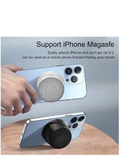 Generic 1 PCS Portable Magnetic Small Bluetooth Speaker, 5W Stereo Sound, Deep Bass, 9H Playtime, TWS Pairing Speaker for Home, Outdoor Travel, Golf Carts, Support for iPhone 12/13/14 White  - Image 2