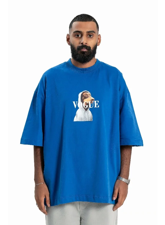 وي كرييت تيشيرت فوغ أزرق رجالي من وي كرييت