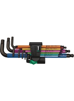 Wera 950 SPKL/9 SM N Colored Hexagon Set 05073593001  - Image 1