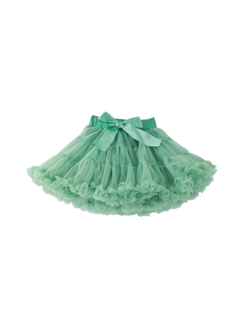 Yoehyaul Green Tutu Skirt for girls  - Image 1
