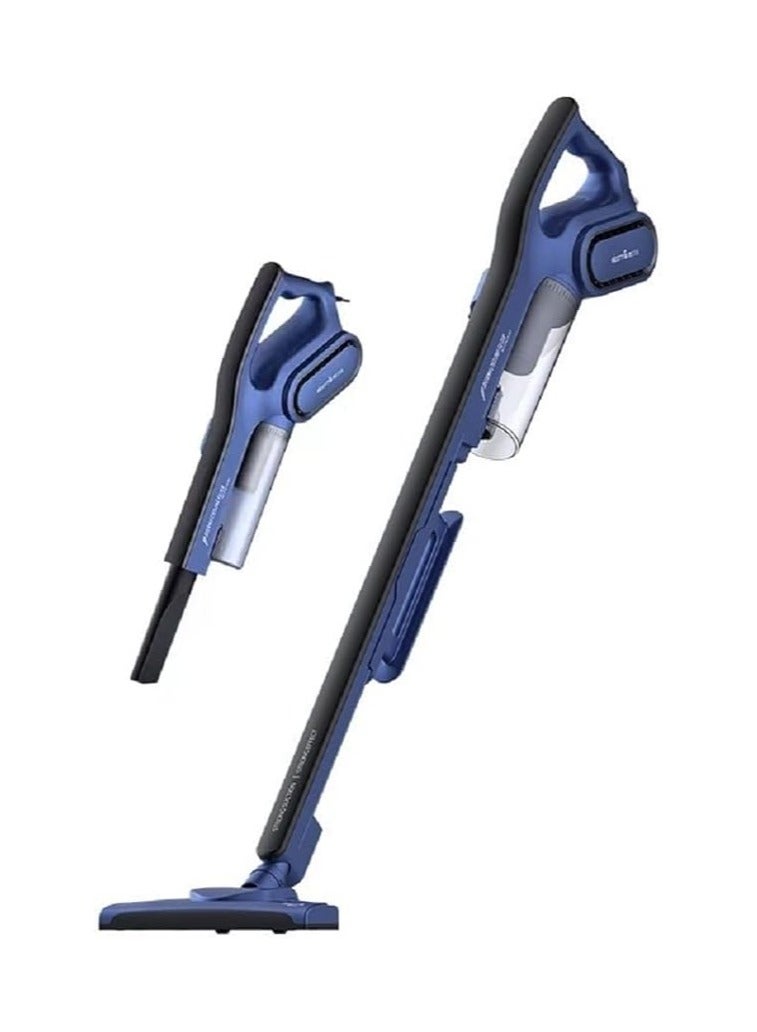 Deerma DX810 Floor Handheld Vacuum Cleaner With HEPA Filter 16000 Pa Strong Suction Power Blanket Dust 0.8 Liters Dust Capacity | 600W Power - Blue - Image 1