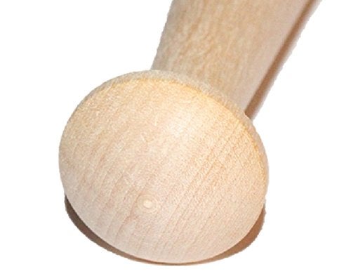 Balsam Point Workshop Jumbo Extra Large Shaker Pegs - Unfinished Hardwood Sanded Smooth Perfect for Hanging - 5-1/4 Inch Length with 5/8 Inch Tenon (8-Pack) - Balsam Point Workshop - Image 2