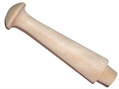 Balsam Point Workshop Jumbo Extra Large Shaker Pegs - Unfinished Hardwood Sanded Smooth Perfect for Hanging - 5-1/4 Inch Length with 5/8 Inch Tenon (8-Pack) - Balsam Point Workshop - Image 1