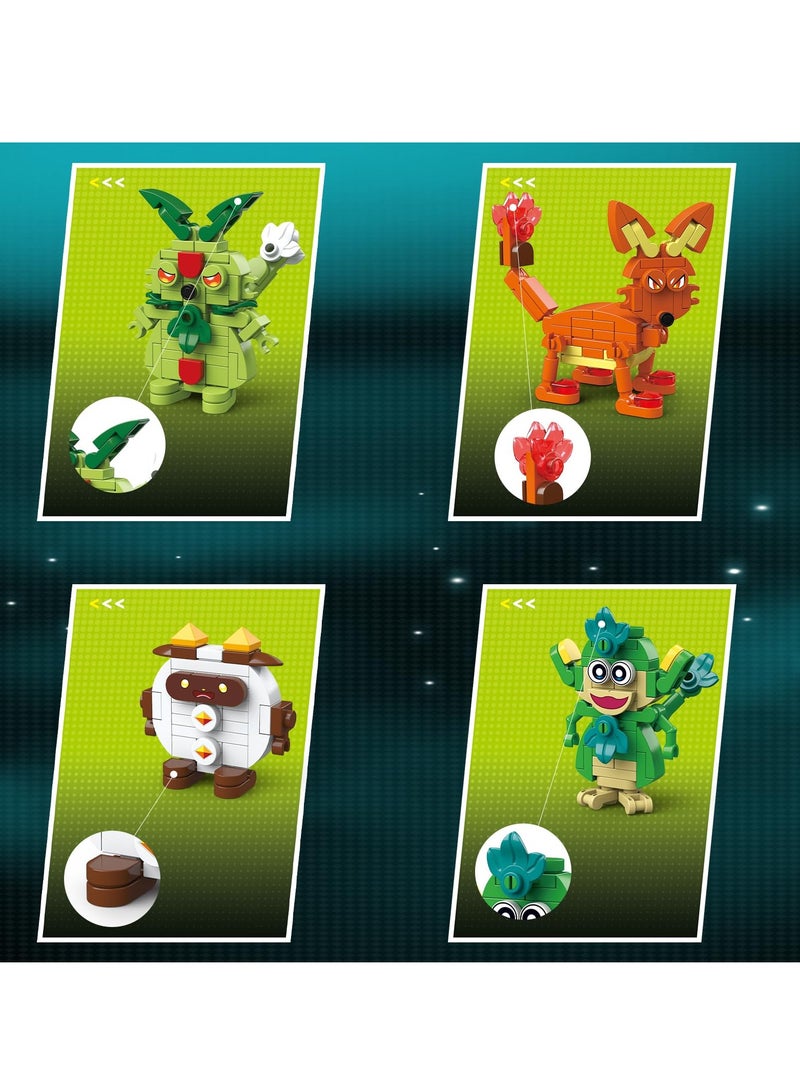 8-in-1 Creative Building Blocks Set for Kids 6+, 493 Pcs Multi-Model Animal Figures, Ideal Birthday Gift for Boys and Girls, Fun Educational Toys - Image 5
