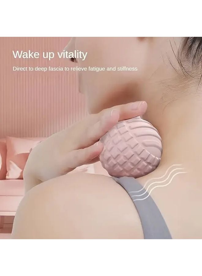 Pink Fitness Fascia Massage Tool For Foot Muscle Relaxation And Stretching - Image 4