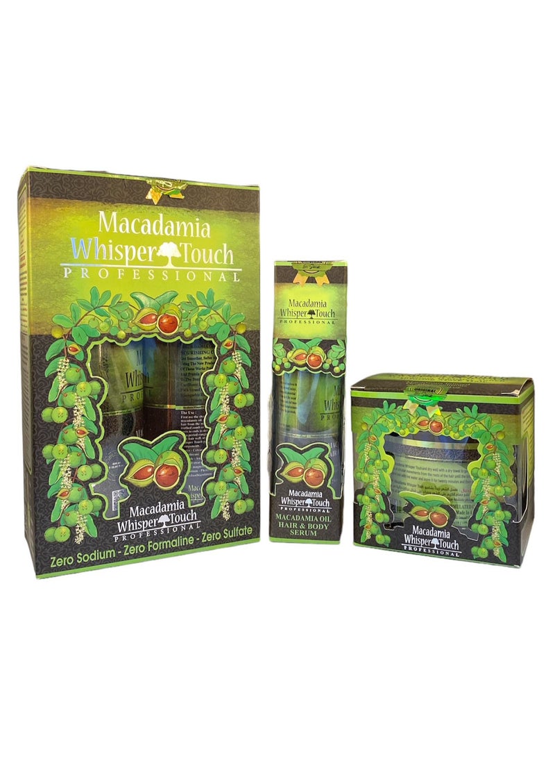 Macadamia - Macadamia hair collection to treat hair damage and split ends - Image 1