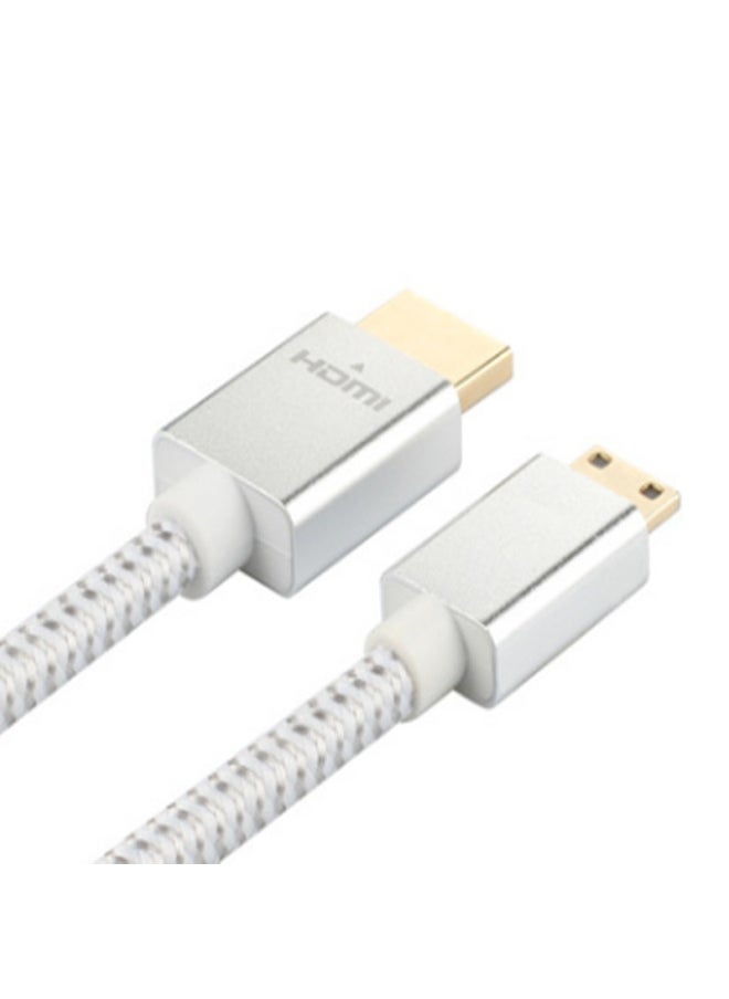 Generic - MiniHDMI To HDMI Transfer Cable 4K60Hz Video Mini Hdk Line Dslr Online Cable-Color:2.0 M - Image 1