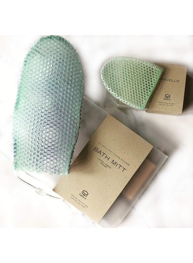 Supracor Bundle: Dualsided Stimulite Bath Mitt And Spacells Facial Sponge - Image 1