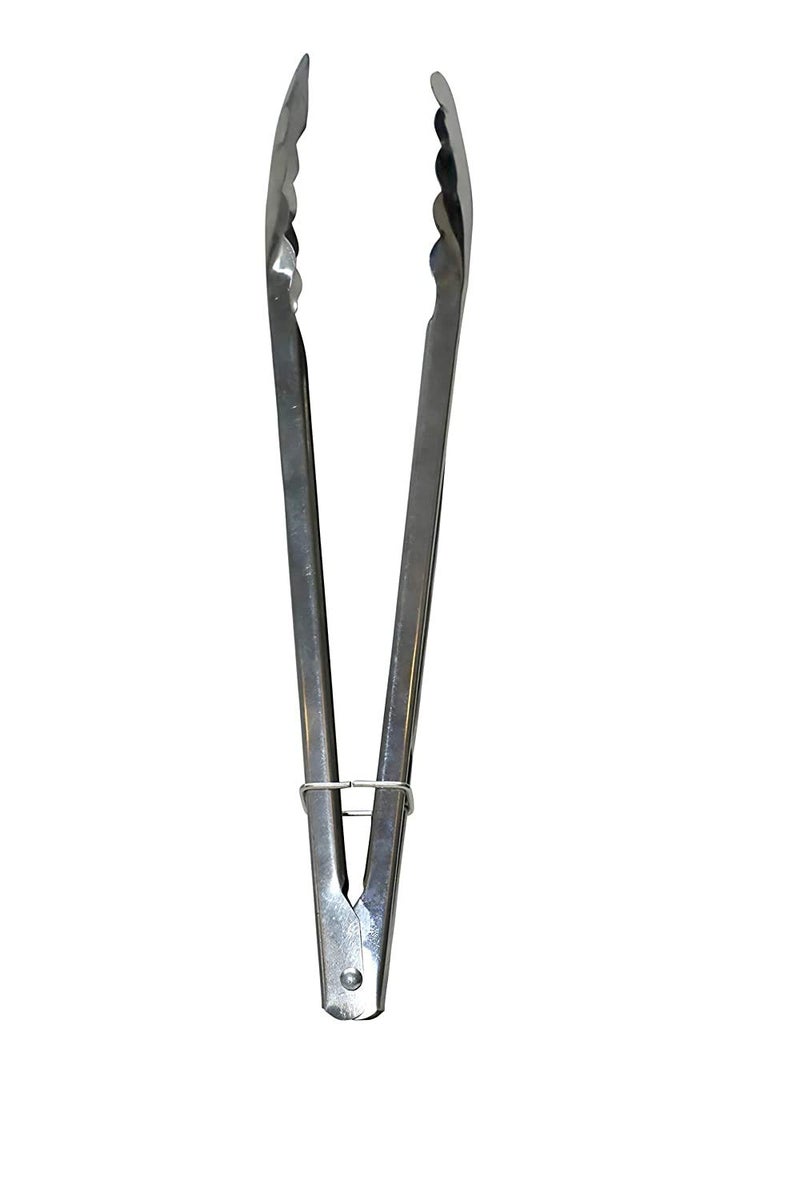 TVASTEE TVASTEE Cooking Steel Stainless Tongs for Kitchen Tong Size11 Inch  - Image 2