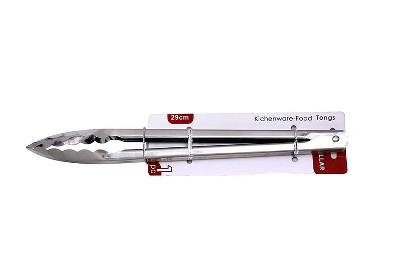 TVASTEE TVASTEE Cooking Steel Stainless Tongs for Kitchen Tong Size11 Inch  - Image 3
