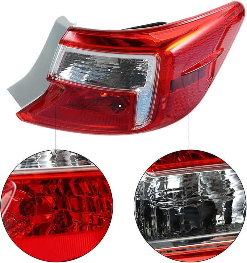susurrus Caenagrion GENRICS Right Side Tail Light Lamp Replacement for 2012-2014 Toyota Camry - Image 3