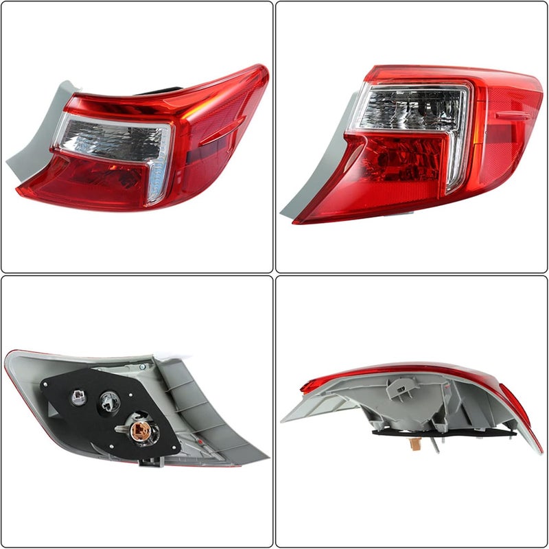 susurrus Caenagrion GENRICS Right Side Tail Light Lamp Replacement for 2012-2014 Toyota Camry - Image 5