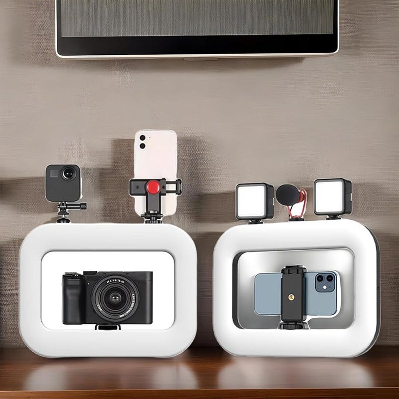 Square Ring Light For Photography Beauty Makeup Anti Shake Selfie Fill Lamp - Image 4