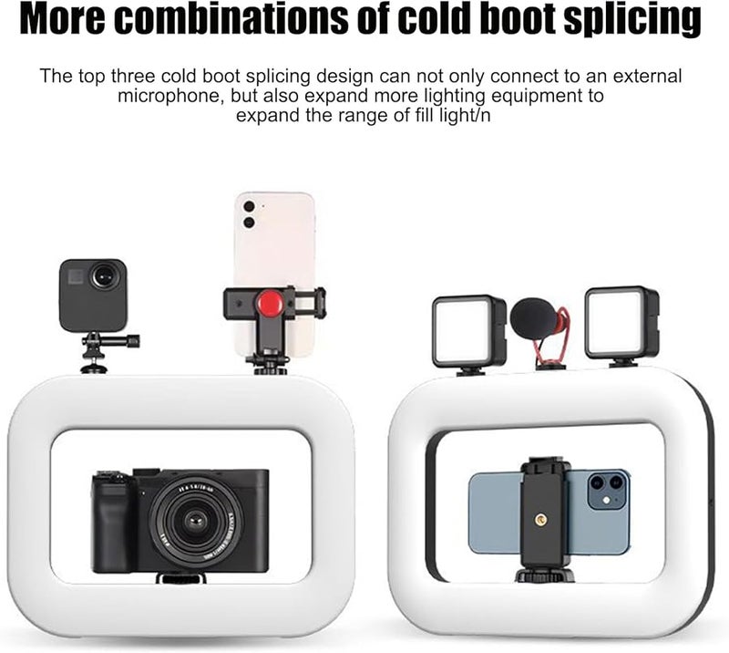 Square Ring Light For Photography Beauty Makeup Anti Shake Selfie Fill Lamp - Image 5