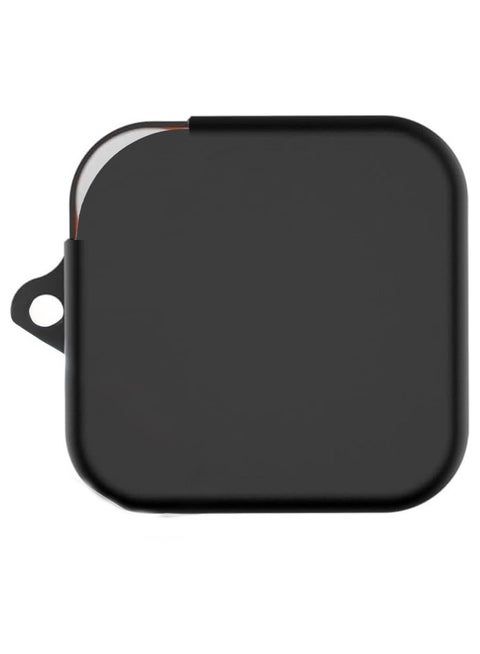 Soft Silicone Cover For CMF Nothnig Buds Pro 2 Case With Hook Antifall Protective Sleeve Accessories (Black)