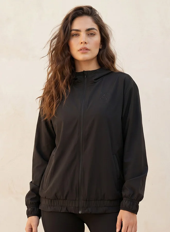 سبلاش اكتف Women 4-Way Stretch Hooded Jacket