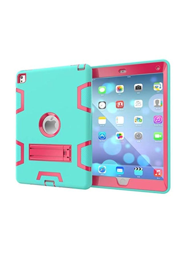 NIBEMINENT Heavy Duty Hard Case Cover For Apple iPad Mini 4 7.9 Inch 2015 Blue/Pink - Image 5