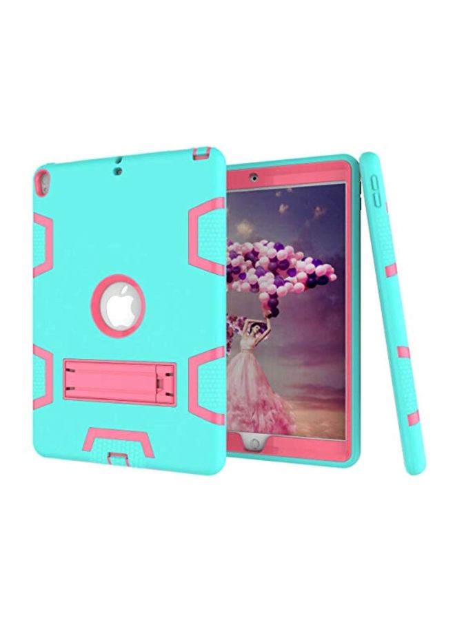 NIBEMINENT Heavy Duty Hard Case Cover For Apple iPad Mini 4 7.9 Inch 2015 Blue/Pink - Image 3