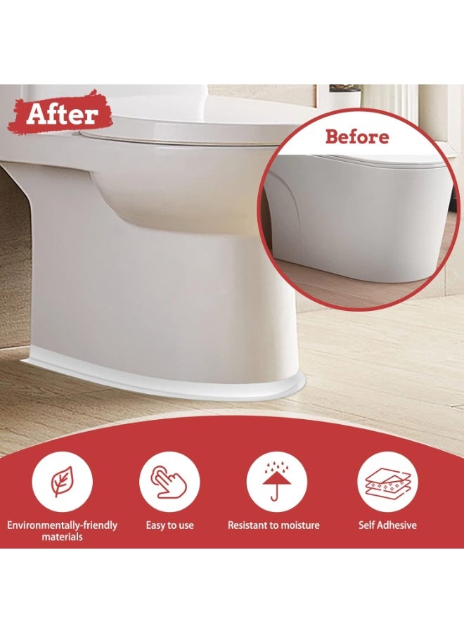 Sunspire Colored Caulk Tape, 1 Roll of Self Adhesive Caulk Strip Waterproof Sealing Tape for Kitchen, Countertop, Bathroom, Sink, Shower, Bathtub, Toilet Edge Protector with Sealing Tool (1.5" x 5Ft) - Image 3