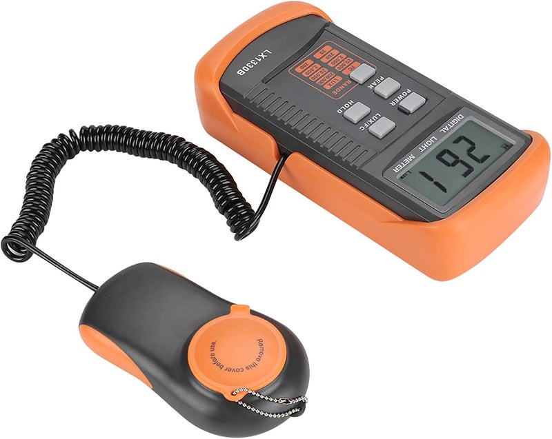 Masyrt Pocket Light Meter Spectrometer Light LX1330B Digital Lux Meter LCD Display Light Meter 0-200,000 Lux Test Light Meter - Image 5