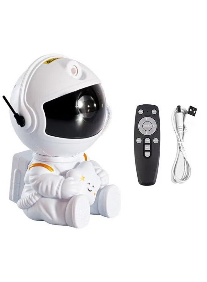 TIGER Laser Light Projector with Remote Control – White Star LED Projection for Bedroom, Party, and Ambient Lighting – Adjustable Speed and Patterns, Perfect for Home Decor - Image 2