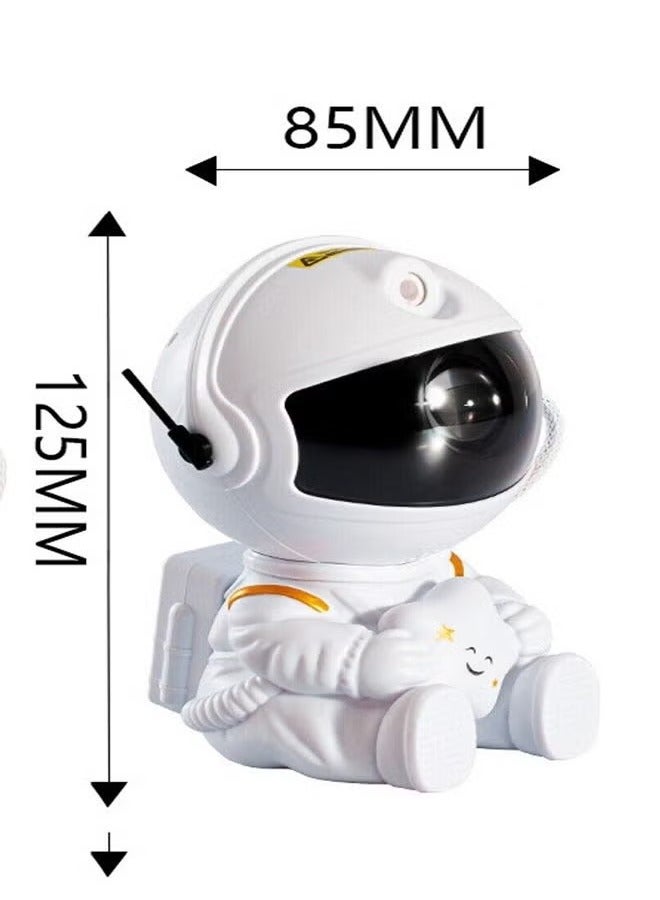 TIGER Laser Light Projector with Remote Control – White Star LED Projection for Bedroom, Party, and Ambient Lighting – Adjustable Speed and Patterns, Perfect for Home Decor - Image 3