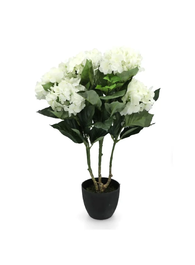 atmosphera Decorative Artificial Hydrangea Flower Plant with Pot Multicolor 61 x 54 x 54 cm 179271