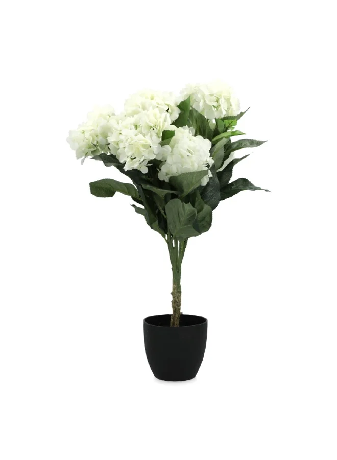 atmosphera Decorative Artificial Hydrangea Flower Plant with Pot Multicolor 61 x 54 x 54 cm 179271