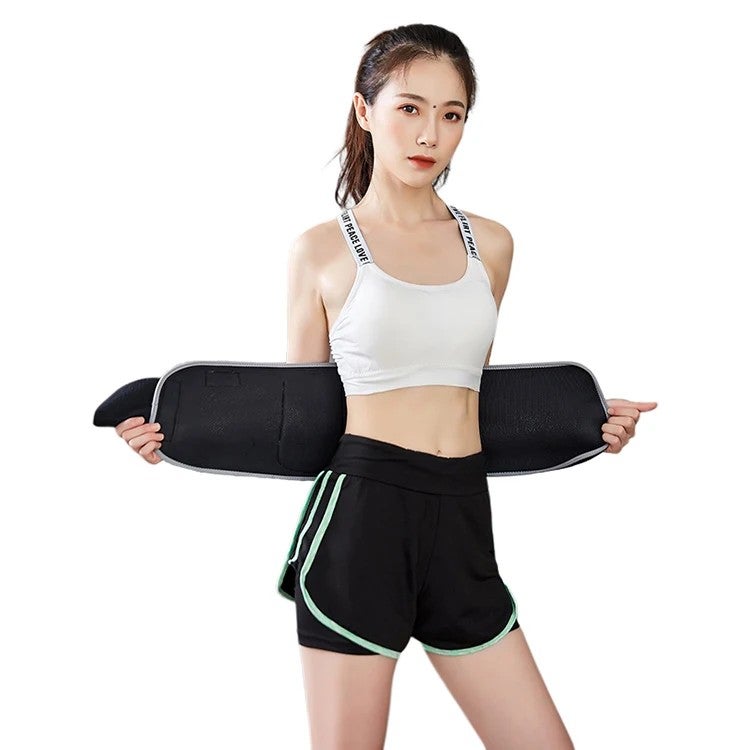 Bluejw Waist Trimmer Belt for Women Men - Waist Trainer Posture Corrector Sweat Band - Fitness Exercise Workout Support - Image 4