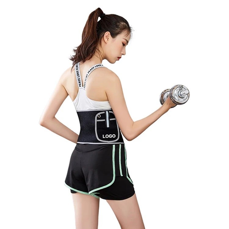 Bluejw Waist Trimmer Belt for Women Men - Waist Trainer Posture Corrector Sweat Band - Fitness Exercise Workout Support - Image 5