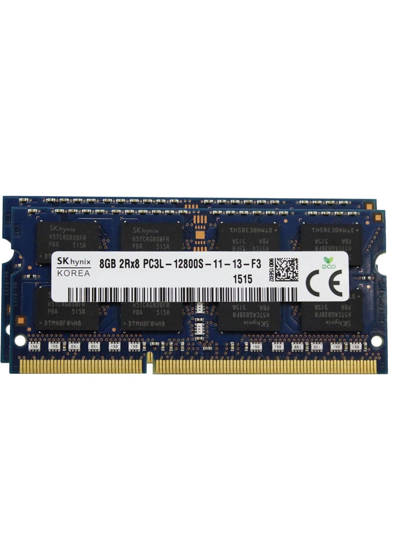 Hynix Sk 8gb 2rx8 Pc3l-12800s 1600mhz Laptop RAM Memory Hmt41gs6bfr8a-pb - Image 3
