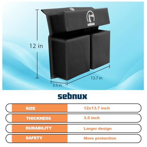 Sebnux PWC Fender PWC Bumper Jet Ski Fender Jet Ski Bumper Protect for PWC Jet Ski Avoid Docking Accident and Scratches (PING) - Image 2