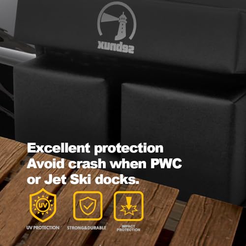 Sebnux PWC Fender PWC Bumper Jet Ski Fender Jet Ski Bumper Protect for PWC Jet Ski Avoid Docking Accident and Scratches (PING) - Image 3