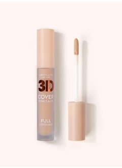 Absolute New York Absolute New York Peachy Ivory 3D Cover Concealer, Full Coverage Concealing Cream for Flawless Skin, Long-Lasting Formula, Ideal for Concealing Imperfections 