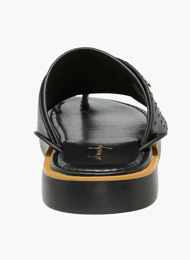 Al Waha Men Toe Loop Detail Arabic Sandals Ramadan Collection