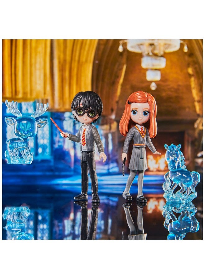 Wizarding World, Magical Minis Harry Potter and Ginny Weasley Patronus Friendship Set with 2 Toy Figures and 2 Creatures, Kids Toys for Ages 5 and up - Image 3