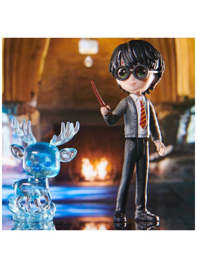 Wizarding World, Magical Minis Harry Potter and Ginny Weasley Patronus Friendship Set with 2 Toy Figures and 2 Creatures, Kids Toys for Ages 5 and up - Image 5