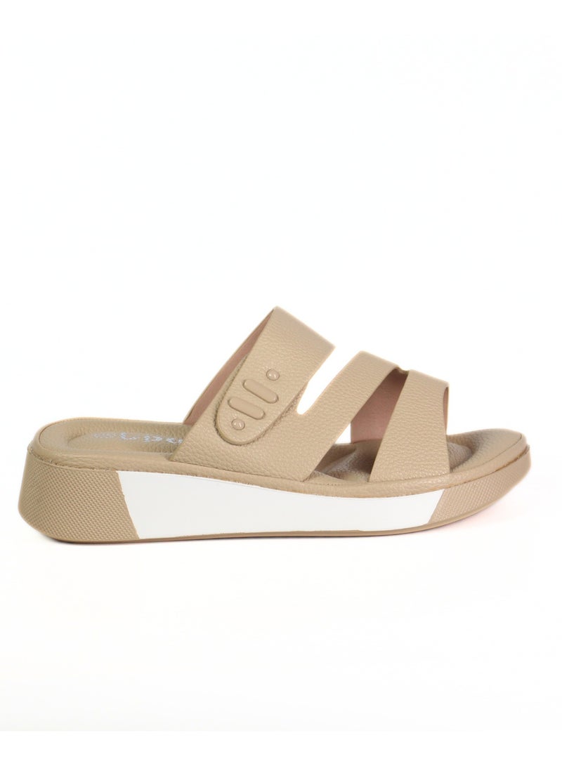 SD.Felano Women’s Flat Comfort Sandals | Soft Cushioned Footbed | Lightweight Everyday Sandals | Easy Slip-On Design | Supportive Sole For Daily Wear | Casual Walking Sandals For Women - Image 5