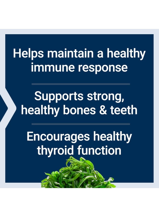 لايف إكستنشن تمديد الحياة، فيتامينات د و ك مع اليود البحري، 60 كبسولة - Image 2