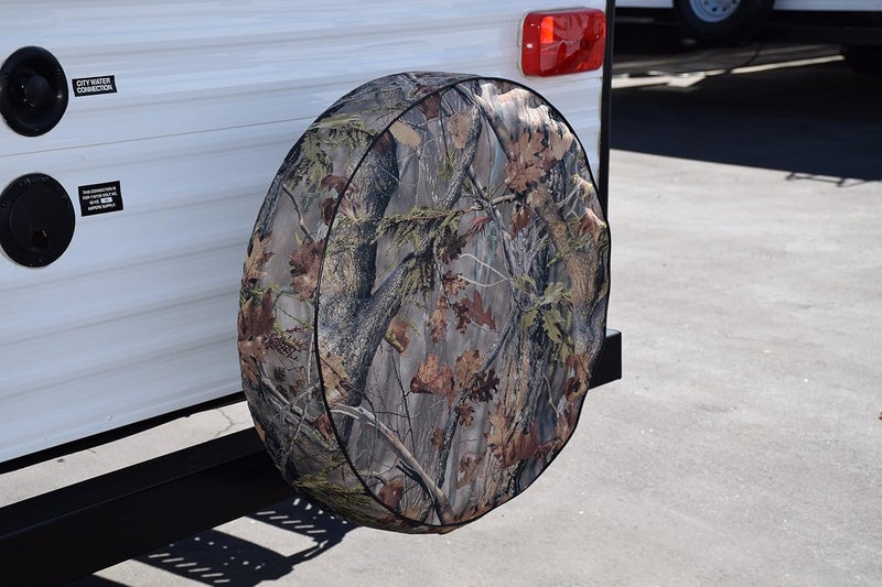 ADCO 8757 Camouflage Game Creek Oaks Spare Tire Cover (Fits 27" Diameter Wheel) - Image 3