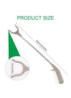 HASTHIP HASTHIP® 33'' Waste Grabber Reacher Tool With Easy to Squeeze and Grip Handle for Litter Pick Trash Pick Up, Grabber Claw Pick Up Reacher Tool Assistaive Device for Elderly  - Image 2