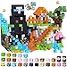 GraceDuck Magnetic Blocks 200 PCS Build Dark Adventure Forest Castle Magnetic Toys for Montessori Toddler Christmas Birthday Gifts STEM Sensory Toys for 3 4 5 6 7 8 9 10 Year Old Boys Girls - Image 3