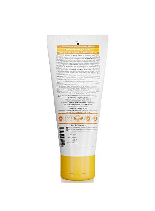 VOLAMENA WITH DEVICE Volamena Vitamin C Face Wash| With Orange & Vitamin C | For glowing Skin | Face Wash For women & Men100 ml - Image 3