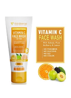 VOLAMENA WITH DEVICE Vitamin C Face wash with kakadu plum for both men & women 100 ml  - Image 4
