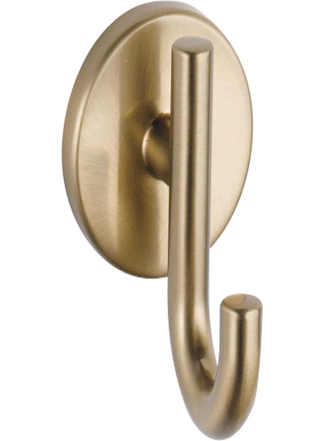 DELTA FAUCET Delta 75935-CZ Trinsic Single Towel Hook in Champagne Bronze - Image 1