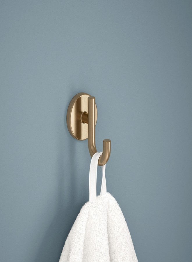 DELTA FAUCET Delta 75935-CZ Trinsic Single Towel Hook in Champagne Bronze - Image 2