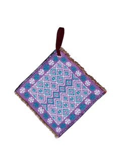 AL SANIDI Hot pot holder Lilac Size 17*17 Cm  - Image 1